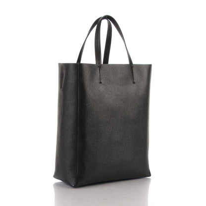Celine Grained Calfskin Small Vertical Cabas Black 3 of 7