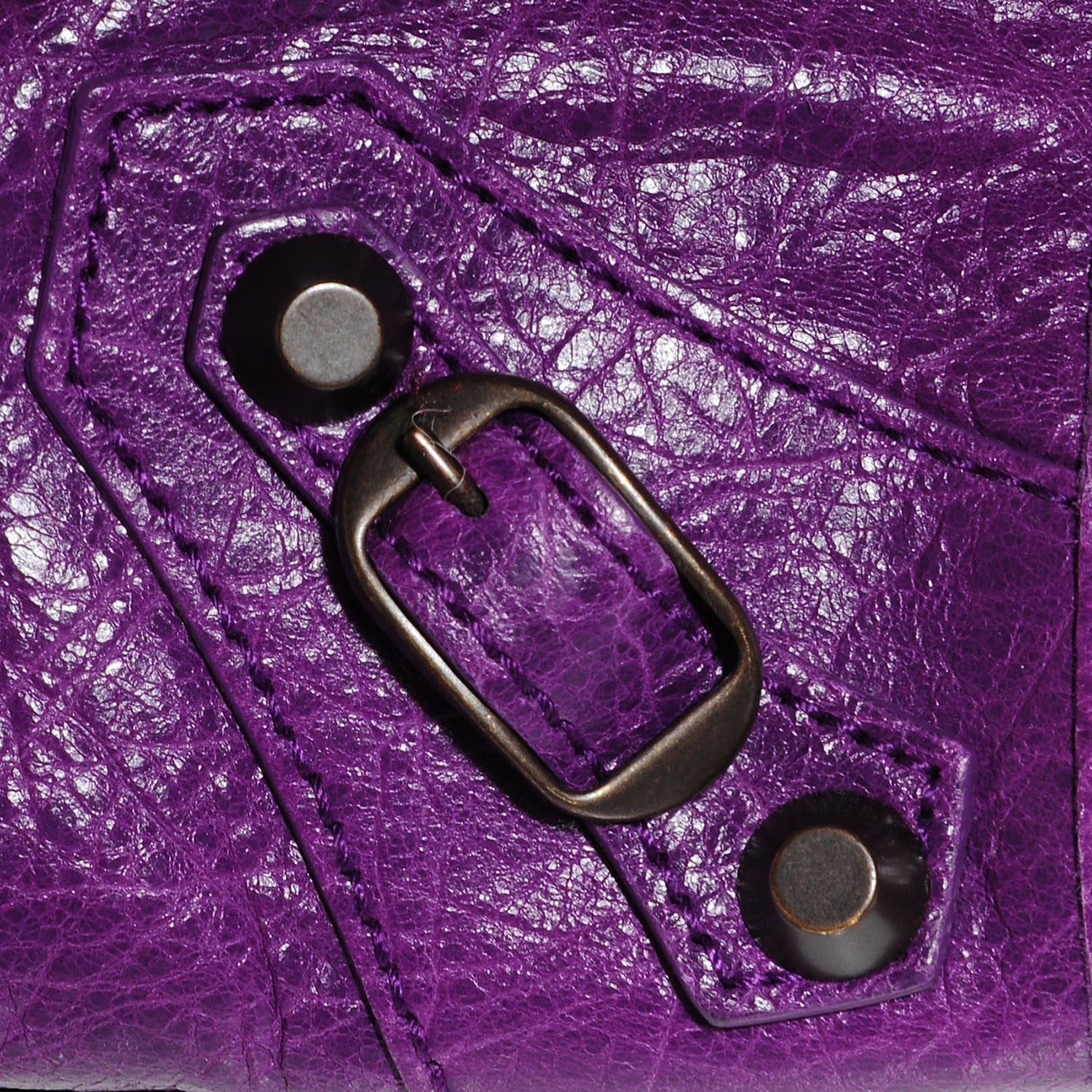 Balenciaga Agneau Classic Hardware Mini City Ultraviolet 9 of 15