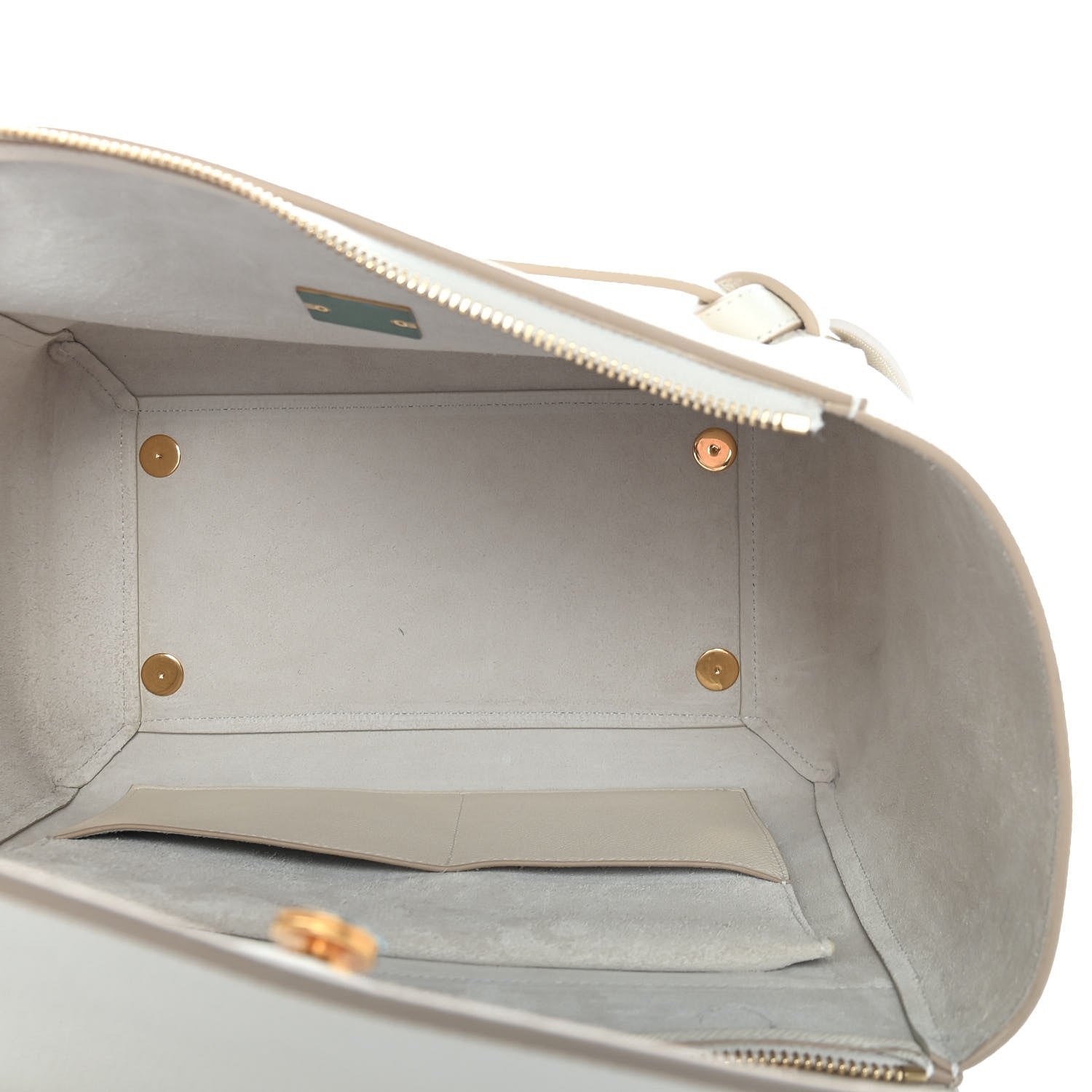 Celine Grained Calfskin Mini Belt Bag White 5 of 10