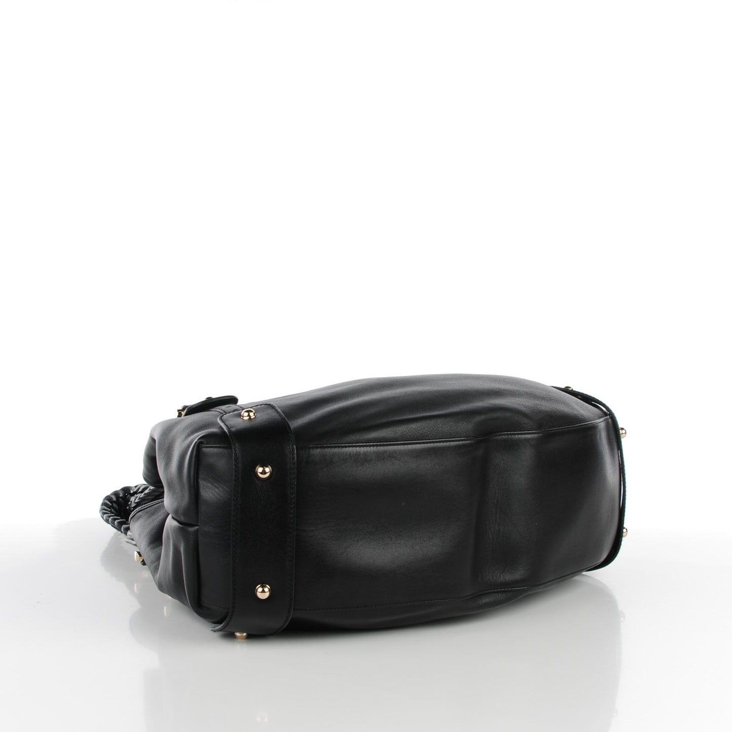Calfskin Medium Pelham Shoulder Bag Black