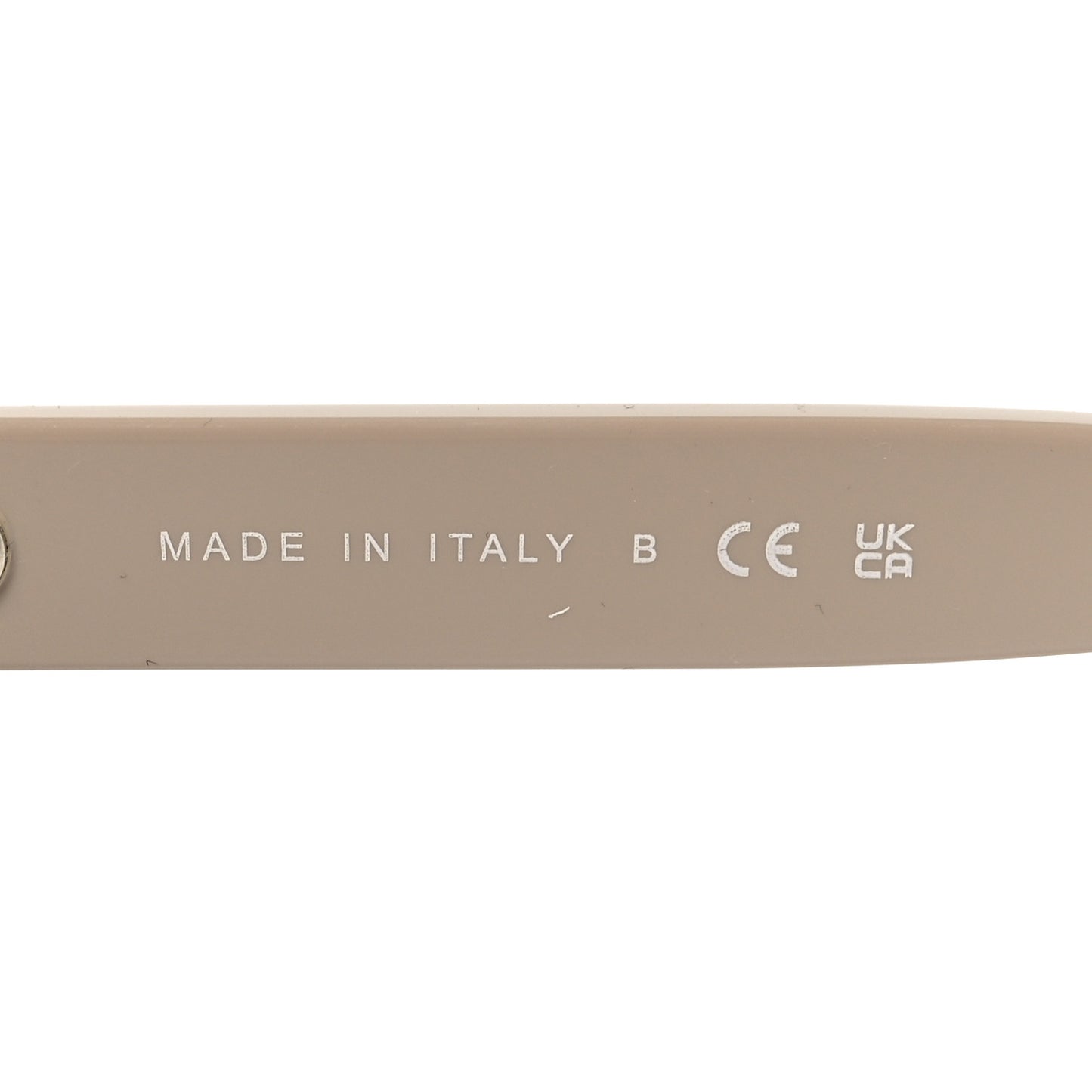 Acetate Pantos Logo Sunglasses 5458-A Beige