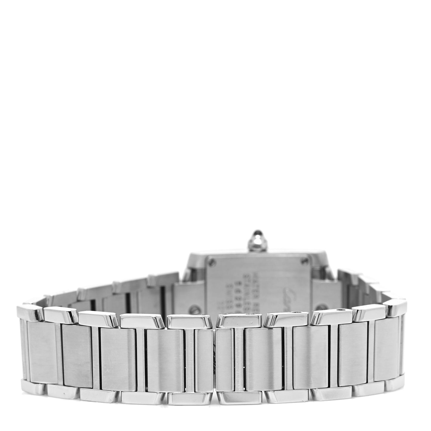 Stainless Steel 20mm Tank Francaise Quartz Watch
