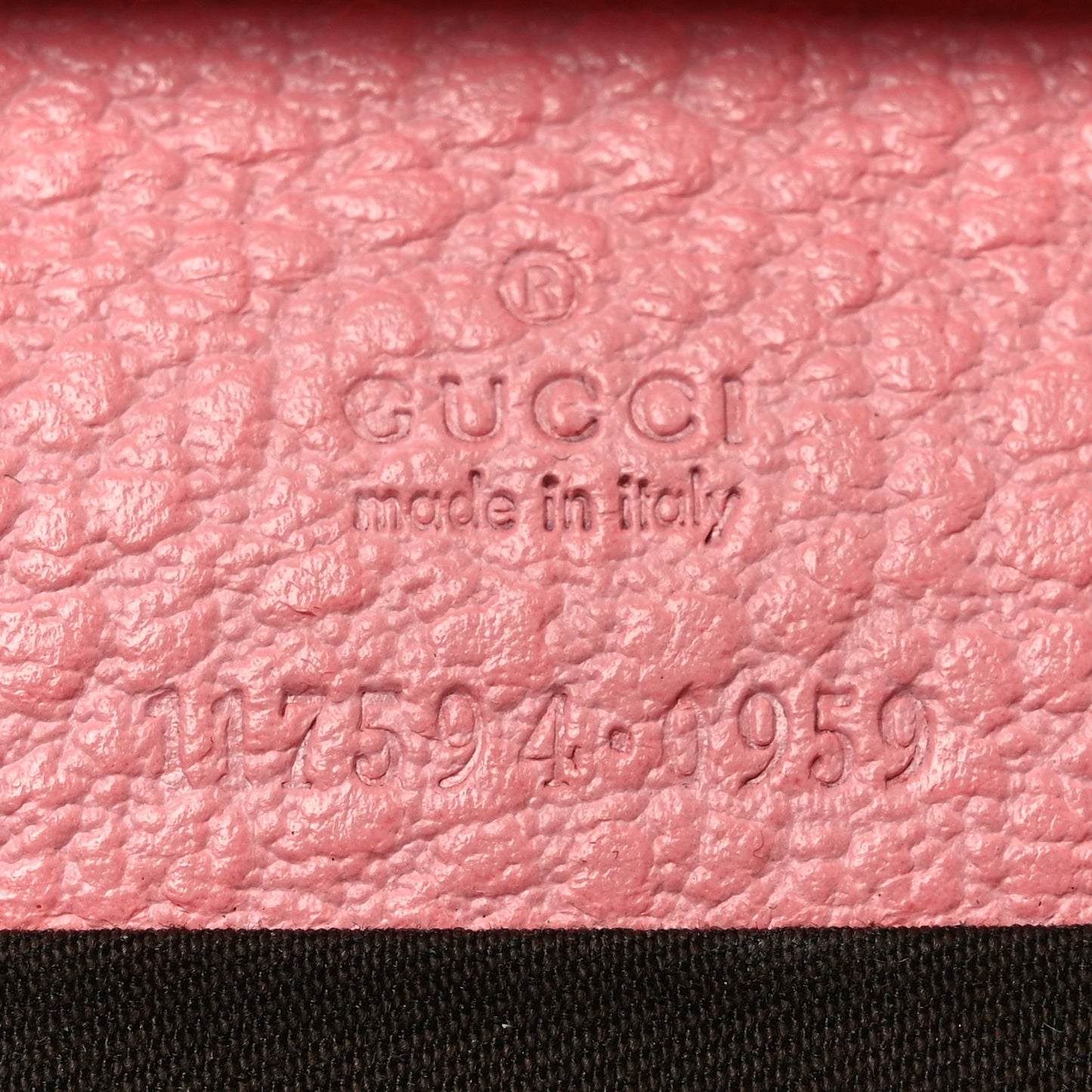 Calfskin Bamboo Bar Clutch Pink