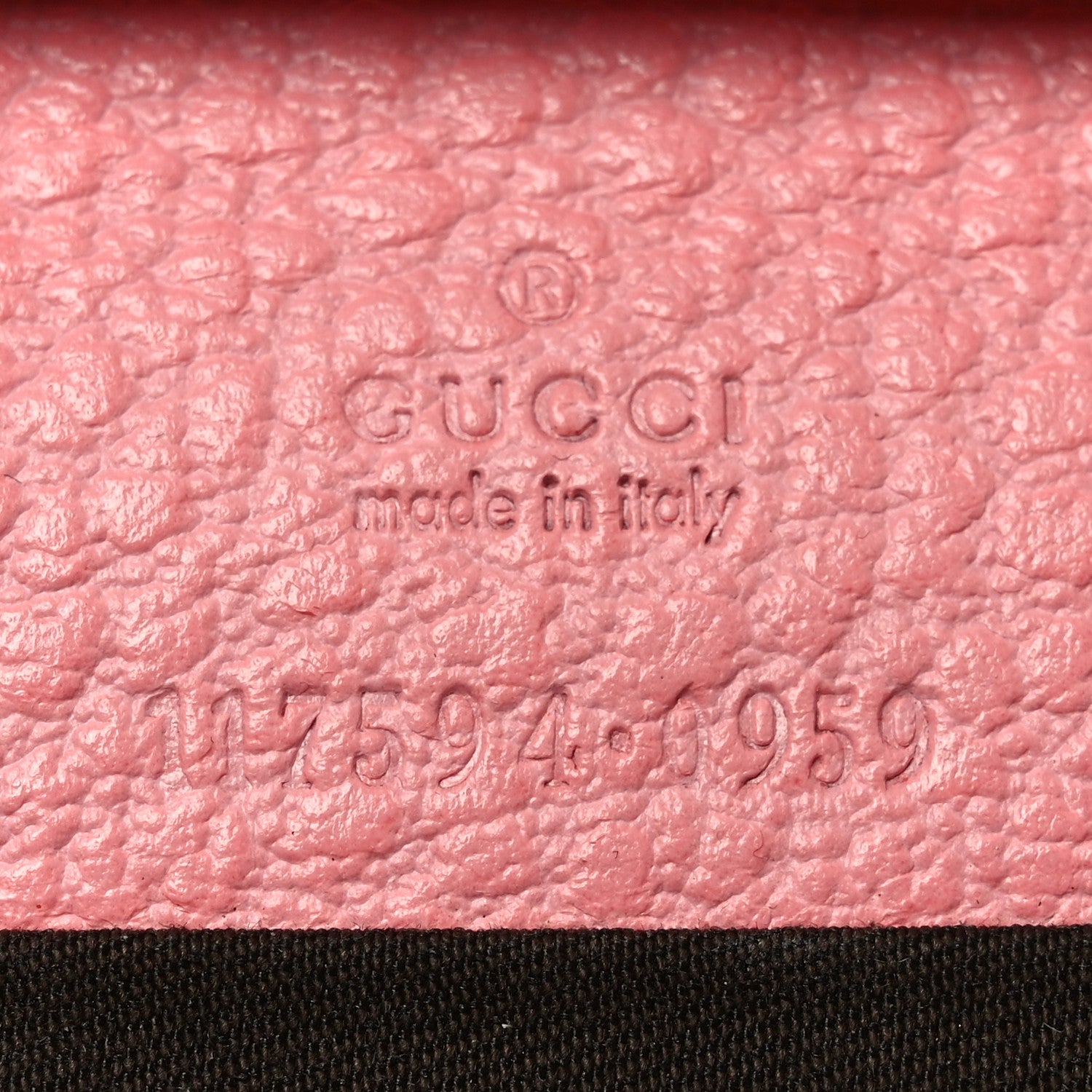 Gucci Calfskin Bamboo Bar Clutch Pink 6 of 10