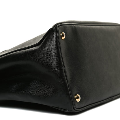 Prada Saffiano Large Galleria Double Zip Tote Black 5 of 11