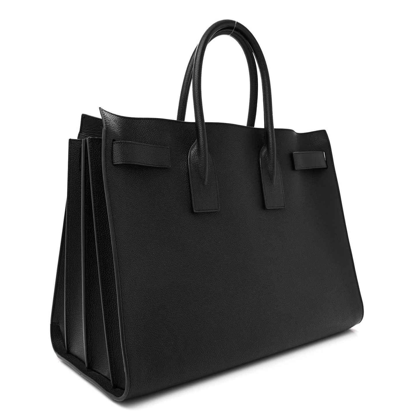Calfskin Large Sac de Jour Carryall Black