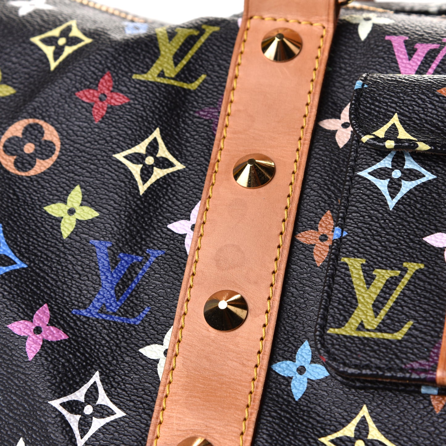 Monogram Multicolor Keepall 45 Black