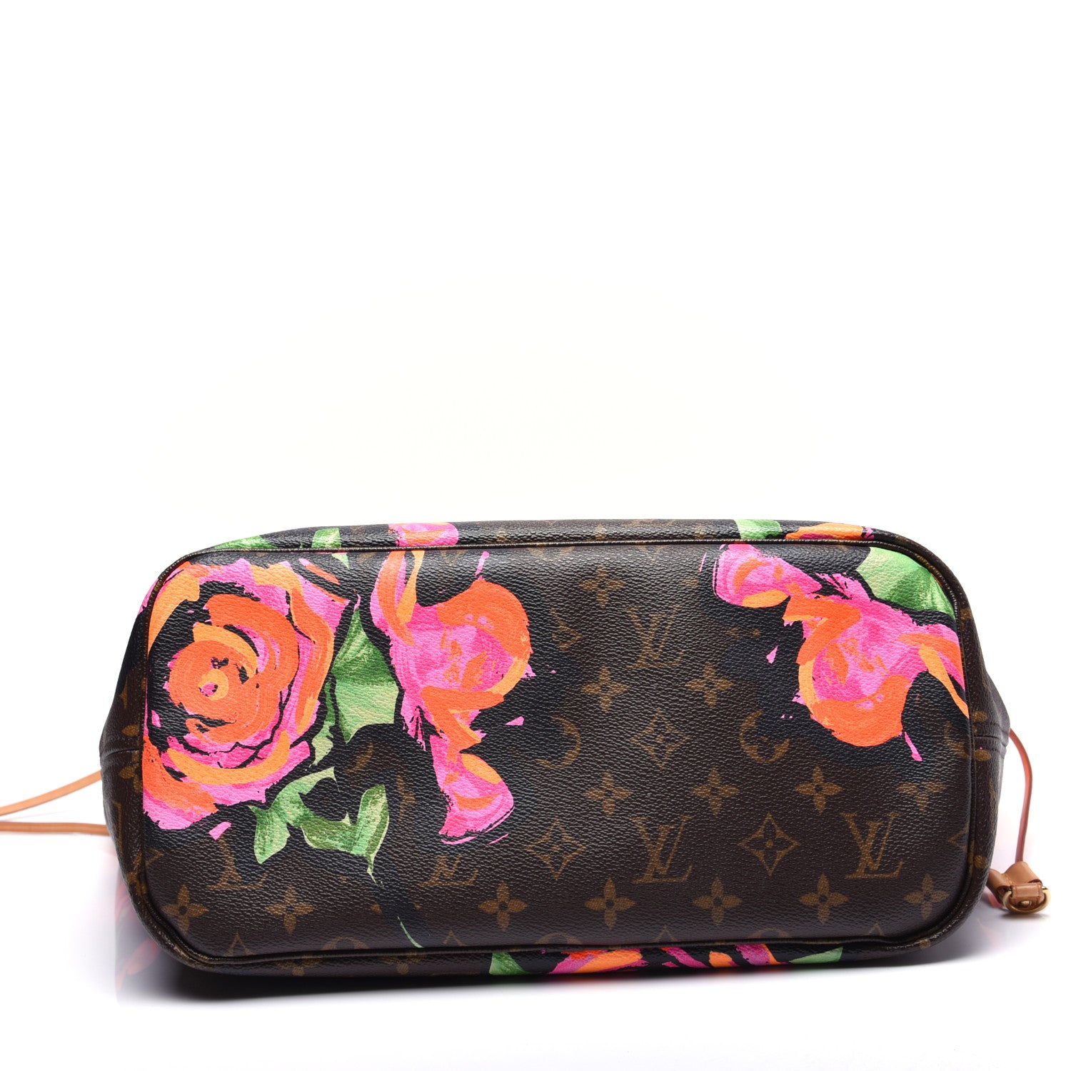 Louis Vuitton Monogram Roses Neverfull MM 9 of 11