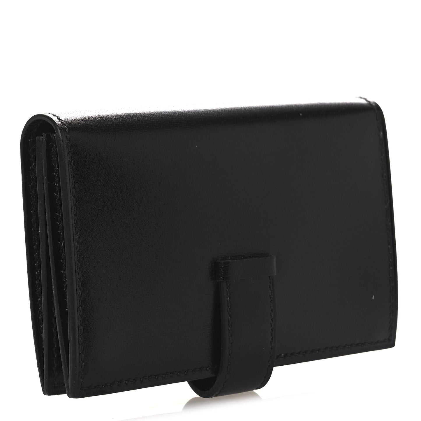 Box Monochrome Bearn Card Holder Wallet Black