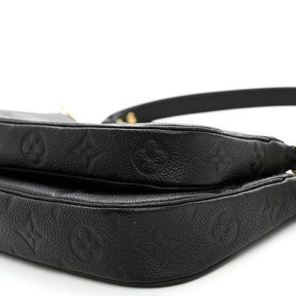 Louis Vuitton Empreinte Monogram Giant Multi Pochette Accessories Black 10 of 10