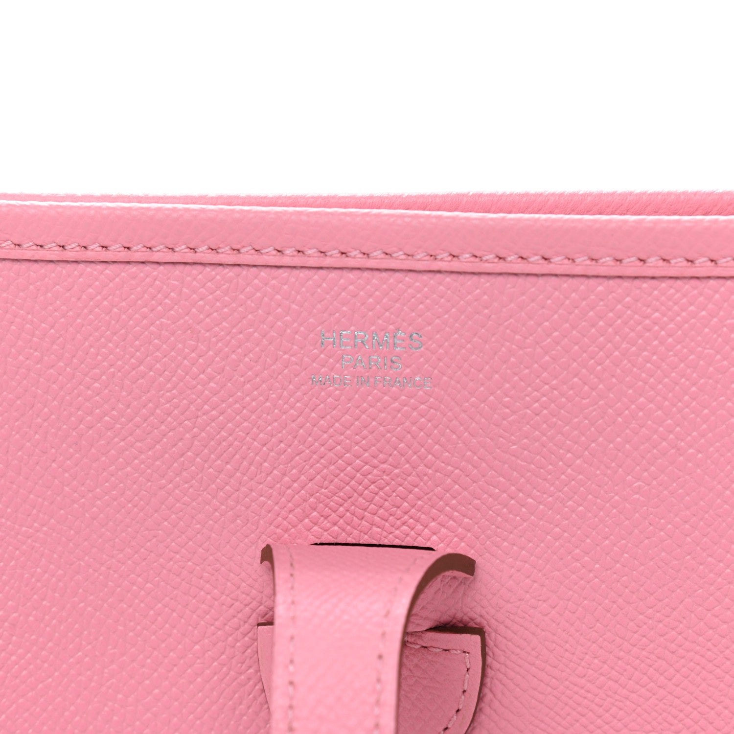 Hermes Epsom Evelyne III PM Rose Confetti 7 of 8