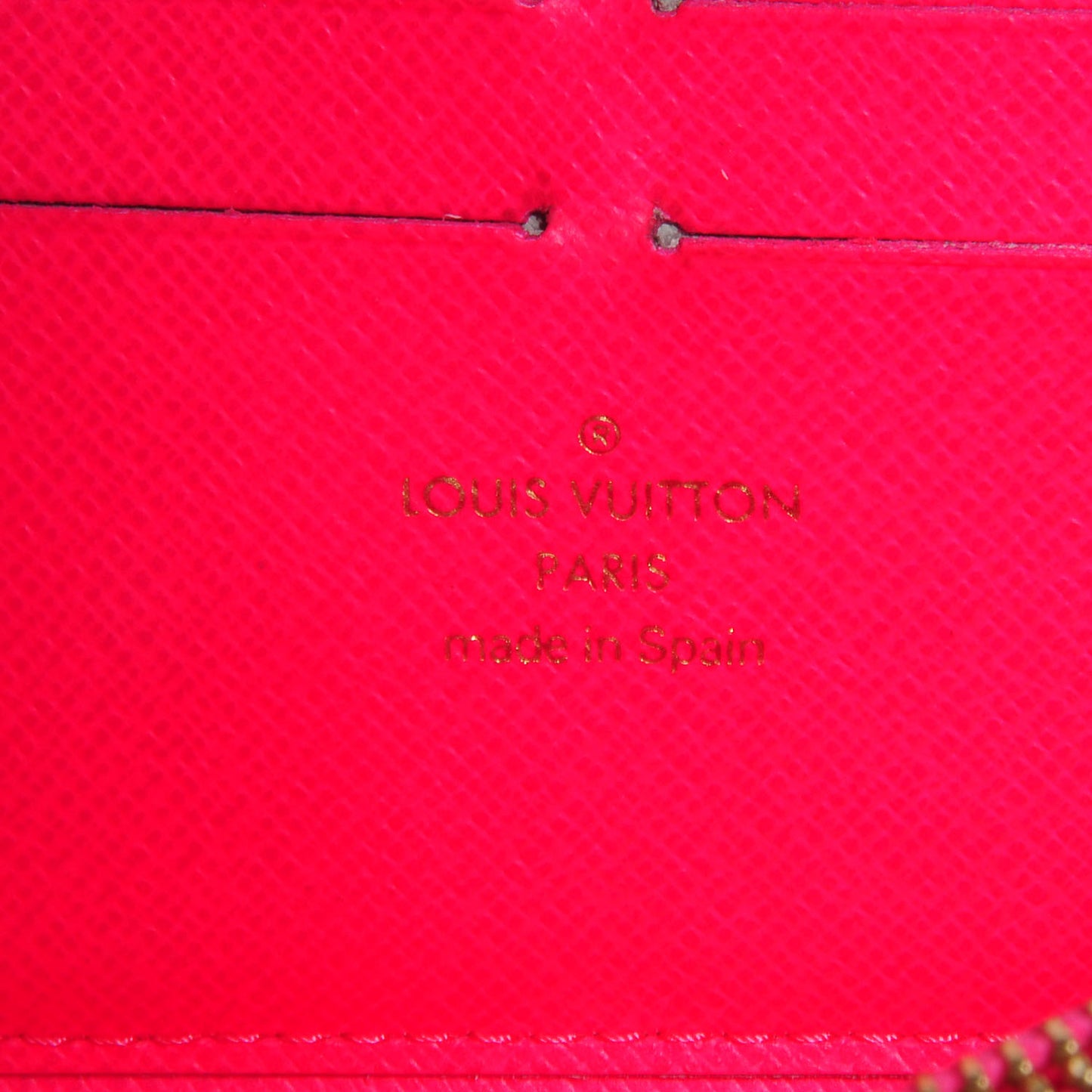 Monogram Graffiti Zippy Wallet Fuchsia