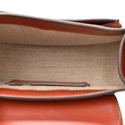 Chloe Calfskin Suede Small Tess Bag Sepia Brown 5 of 10