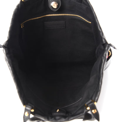 Burberry Calfskin House Check Big Crush Black 5 of 9