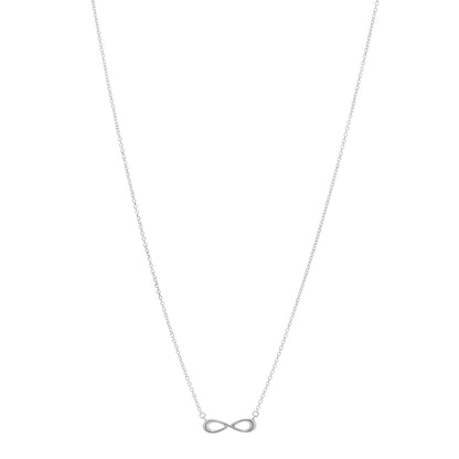 Tiffany Sterling Silver Mini Infinity Pendant Necklace 1 of 5