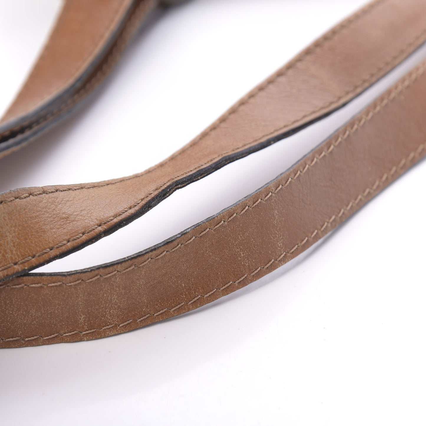 Calfskin Nova Check Shoulder Bag Tan