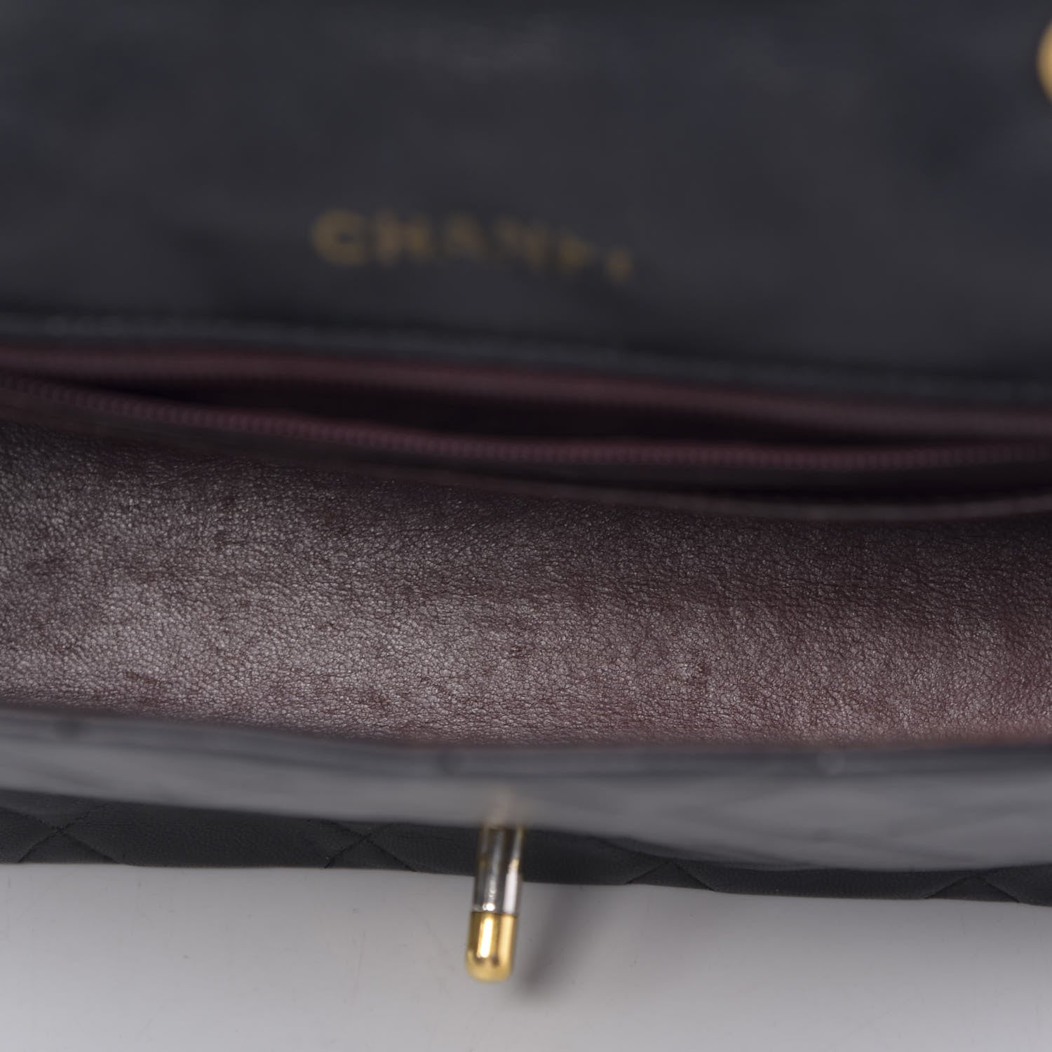 Chanel Lambskin Quilted Small Single Flap Black 5 of 14