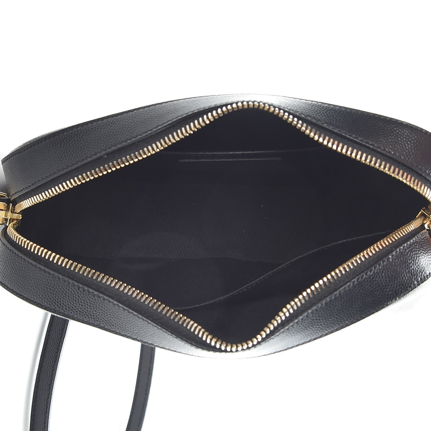 Saint Laurent Grain De Poudre Medium Classic Monogram Camera Bag Black 5 of 7