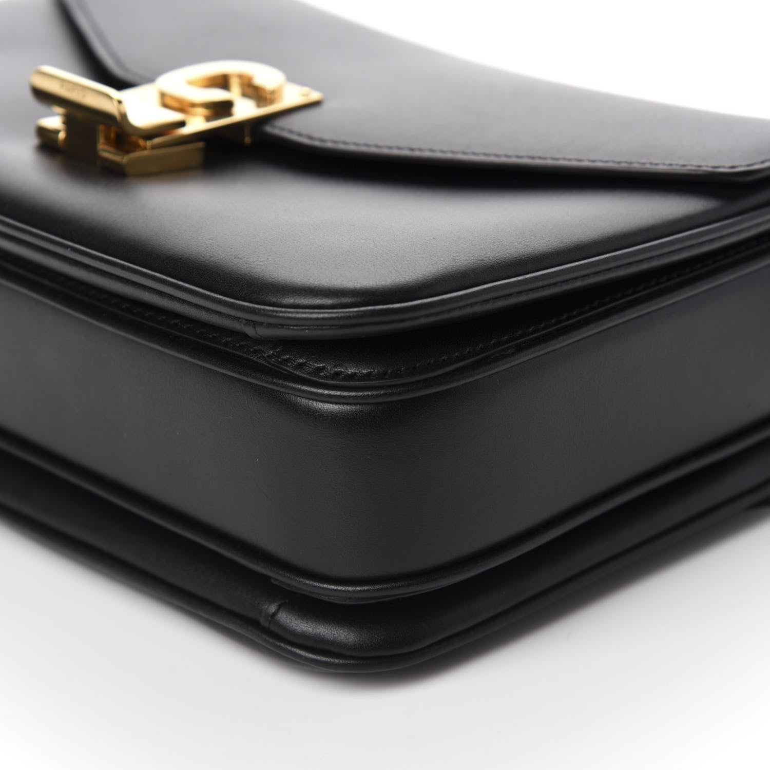 Celine Shiny Calfskin Medium C Bag Black 7 of 11