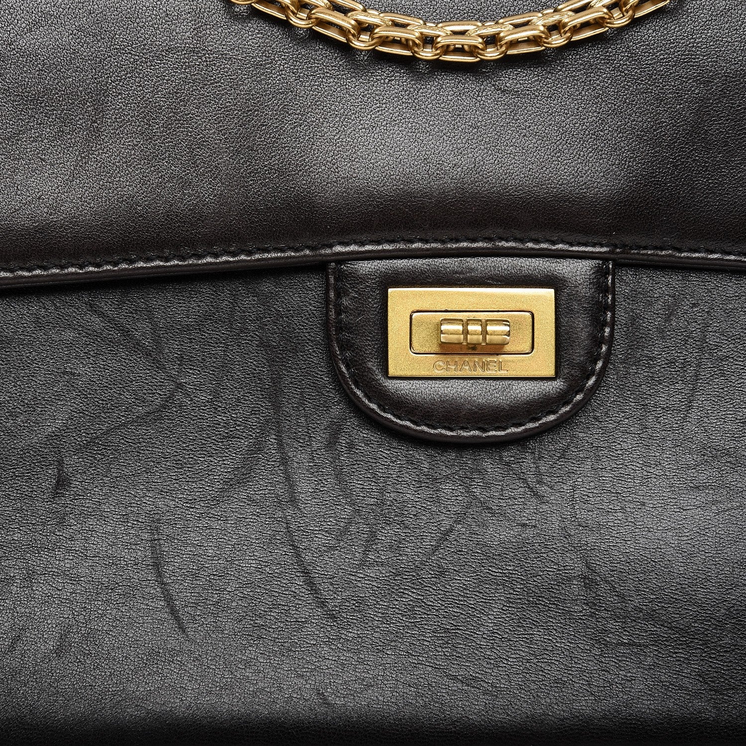 Chanel Lambskin Mademoiselle Shoulder Bag Black 6 of 20