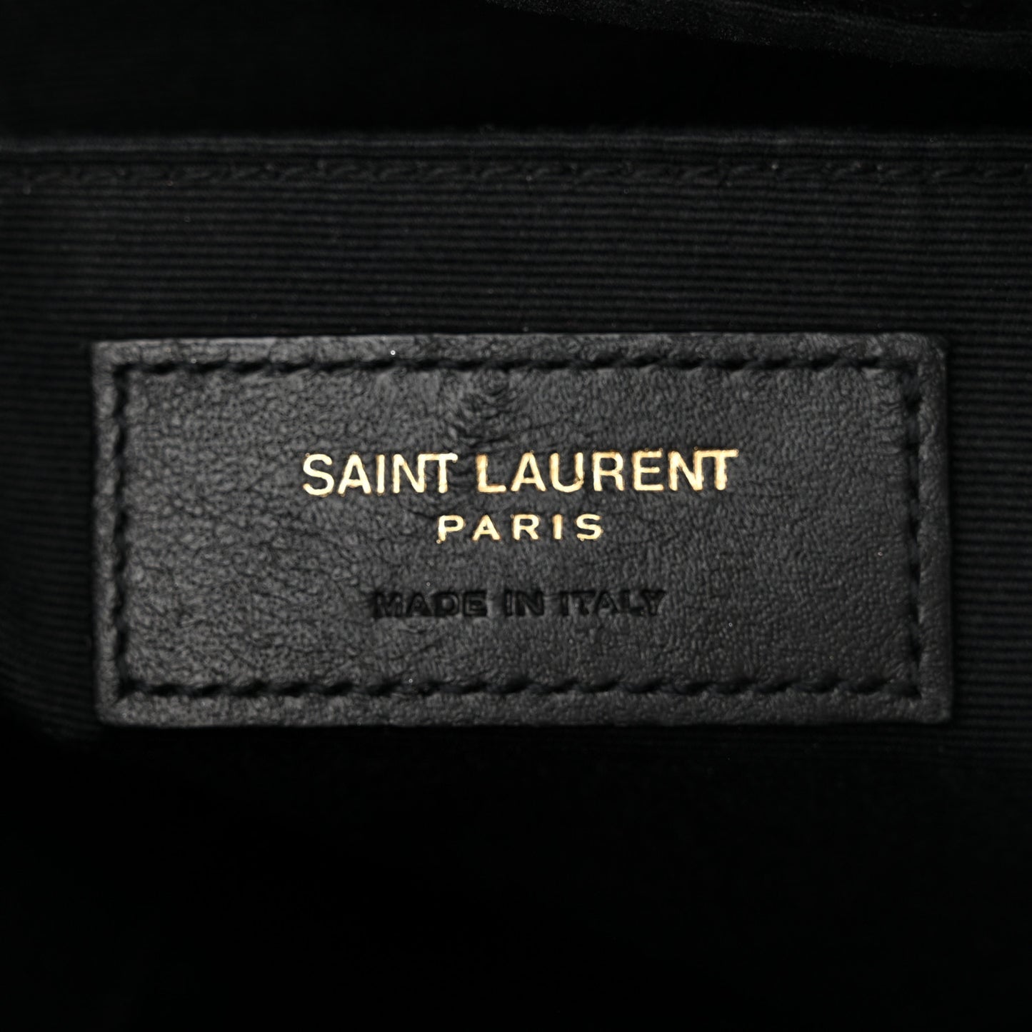 Calfskin Matelasse Monogram Lou Camera Bag Black