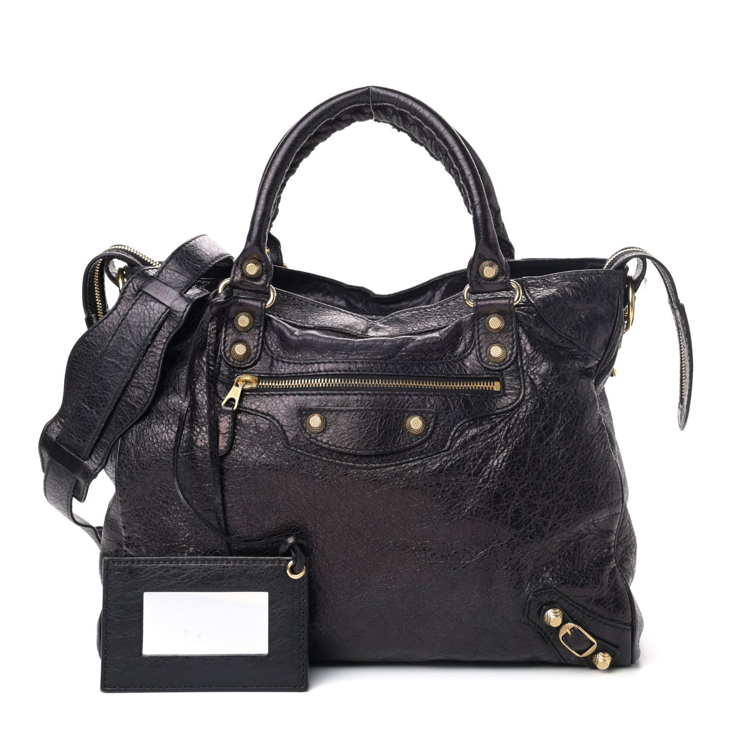 Balenciaga Agneau Giant 12 Gold Hardware Velo Black 1 of 4