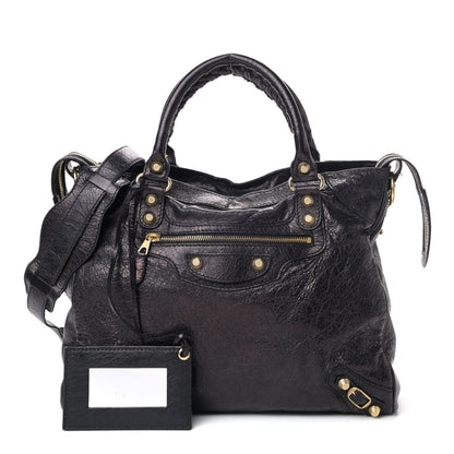 Balenciaga Agneau Giant 12 Gold Hardware Velo Black 1 of 4