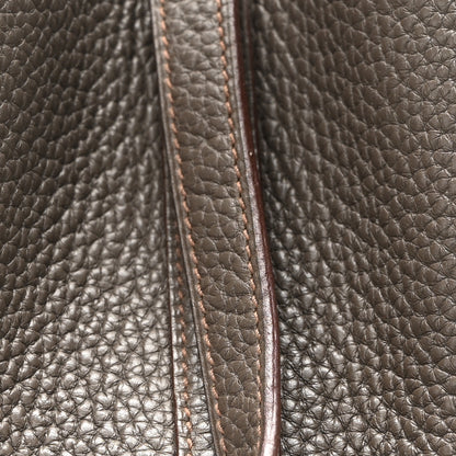 Hermes Taurillon Clemence Picotin Lock 22 MM Etain 7 of 9