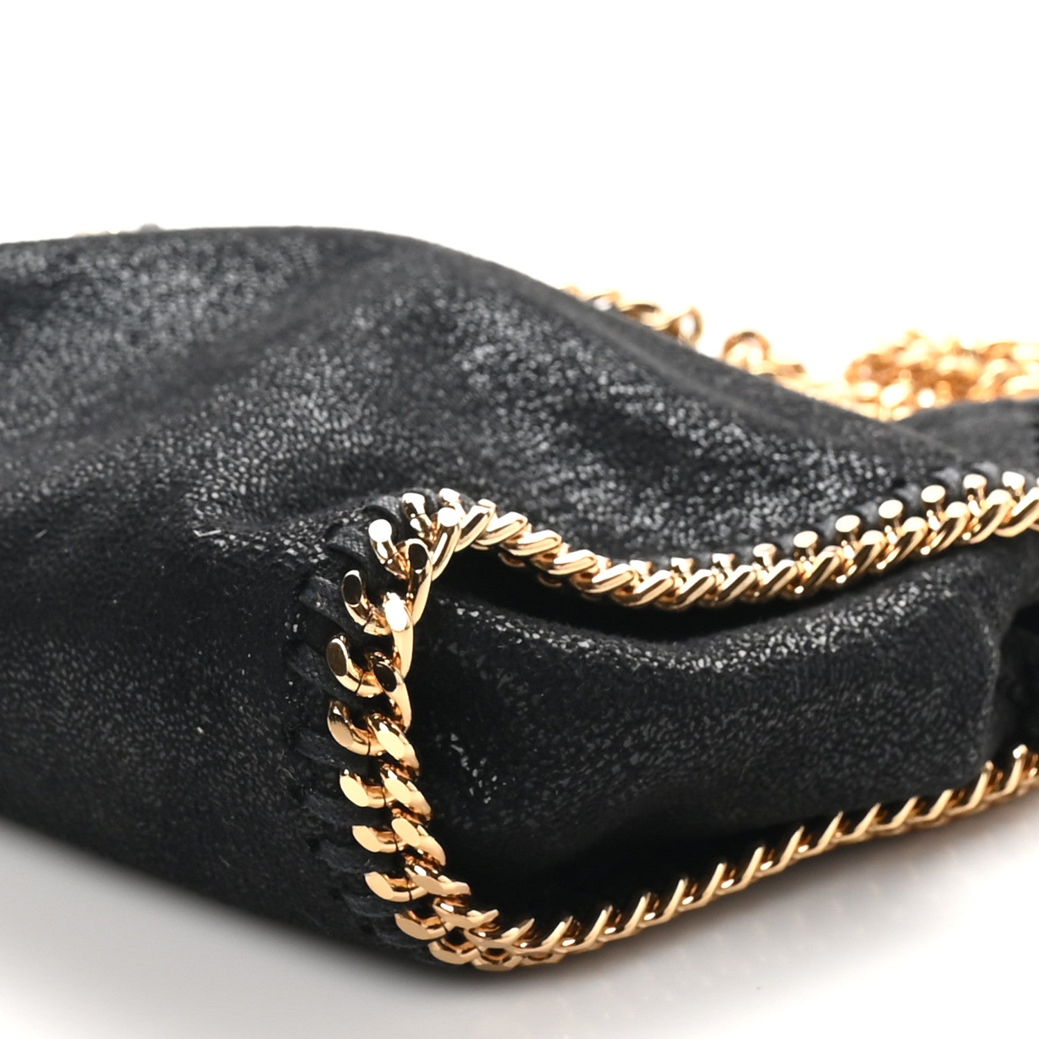 Stella McCartney Shaggy Deer Tiny Falabella Tote Black 8 of 8