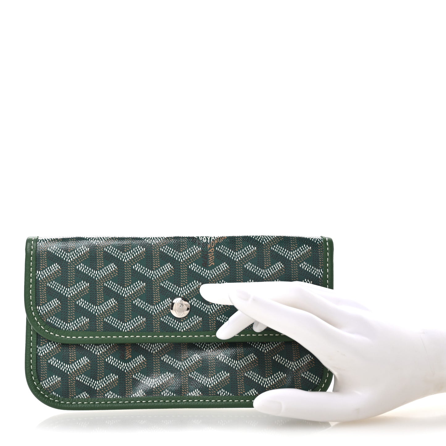Goyardine Pouch Green