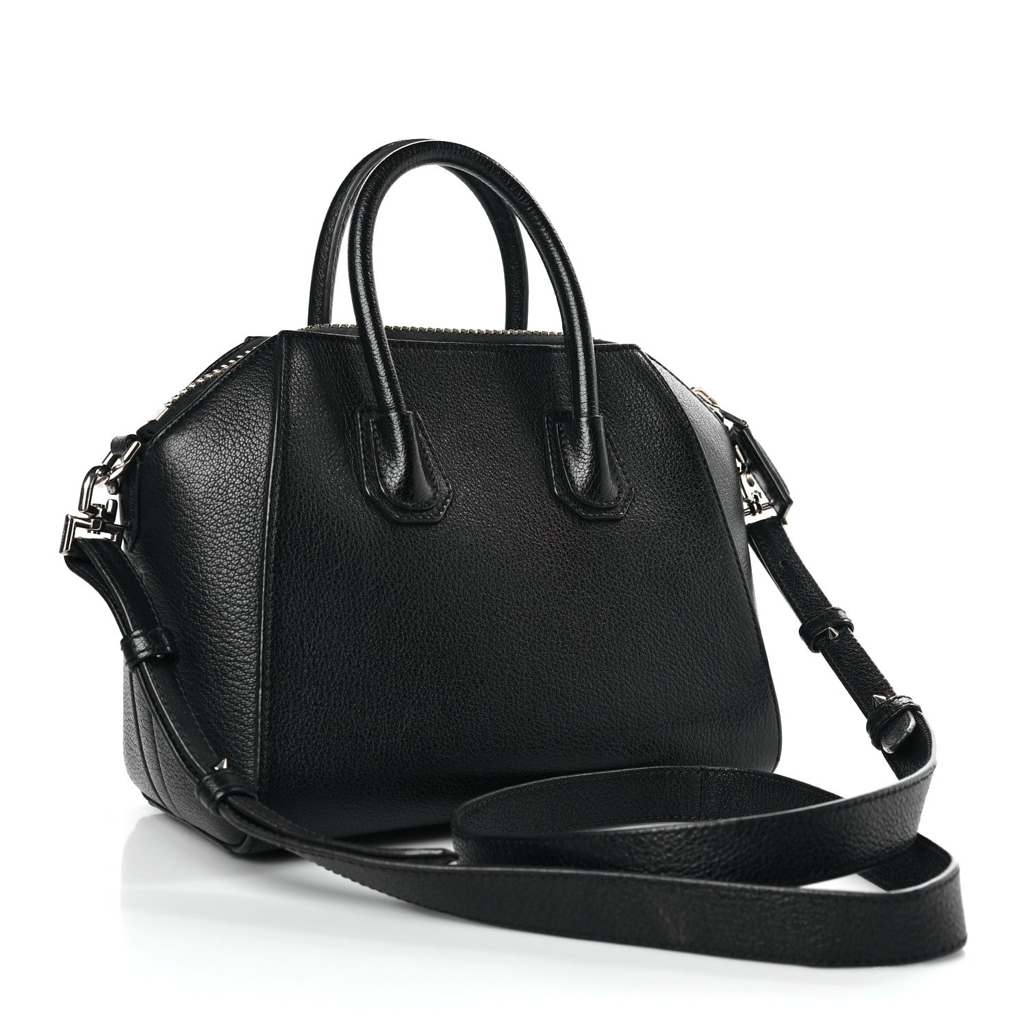 Givenchy Sugar Goatskin Mini Antigona Black 3 of 10