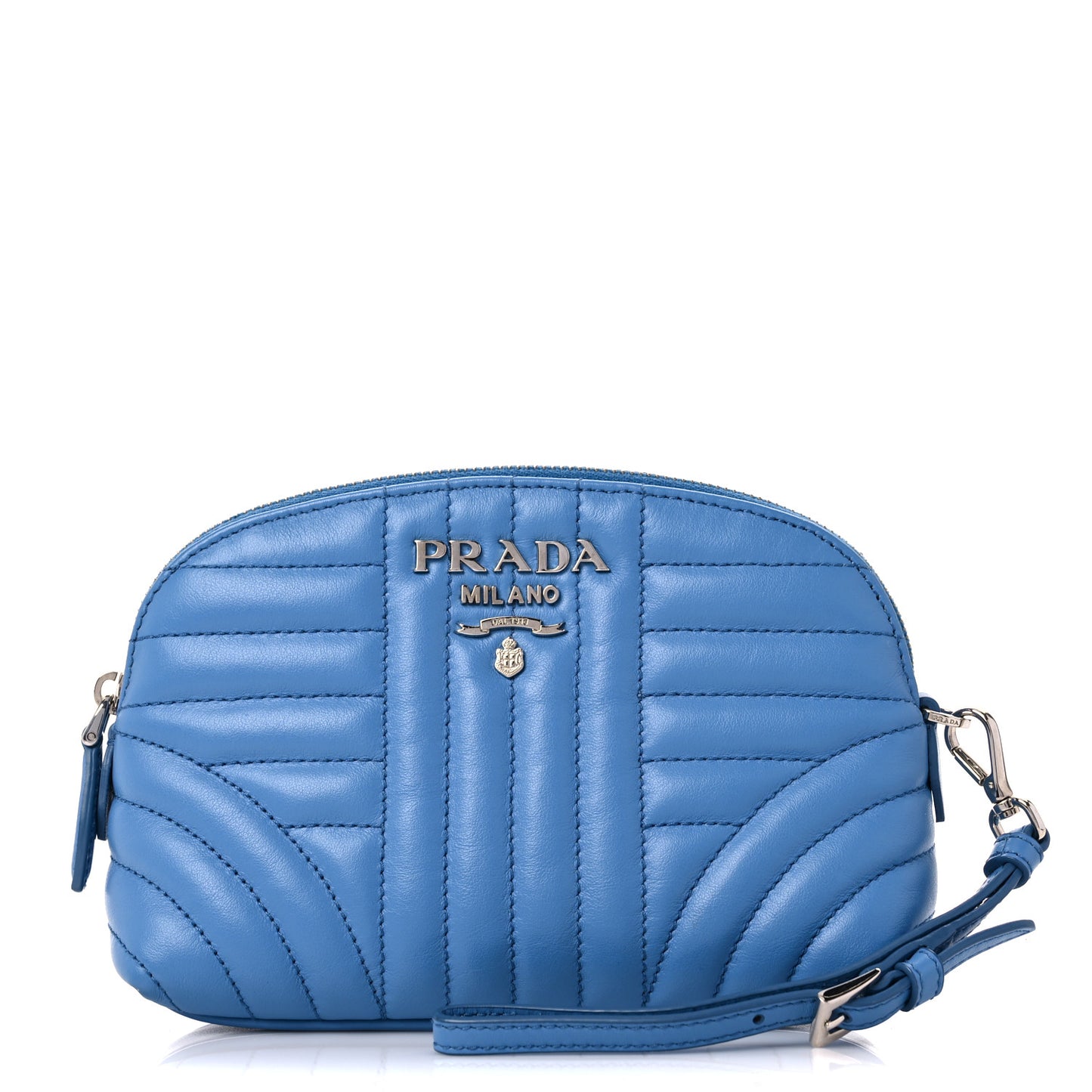 Soft Calfskin Diagramme Wristlet Pouch Bag Astrale
