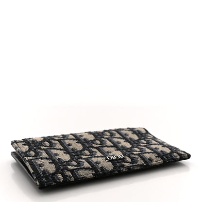 Christian Dior Oblique Dior Pouch Wallet Black 4 of 7