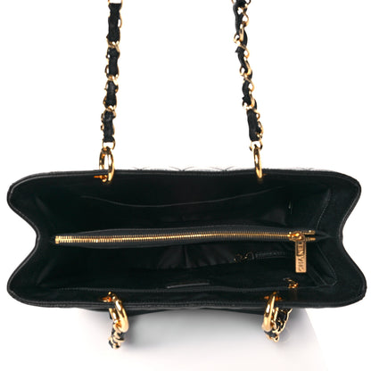 Chanel Caviar Quilted Grand Shopping Tote GST Black 5 of 11