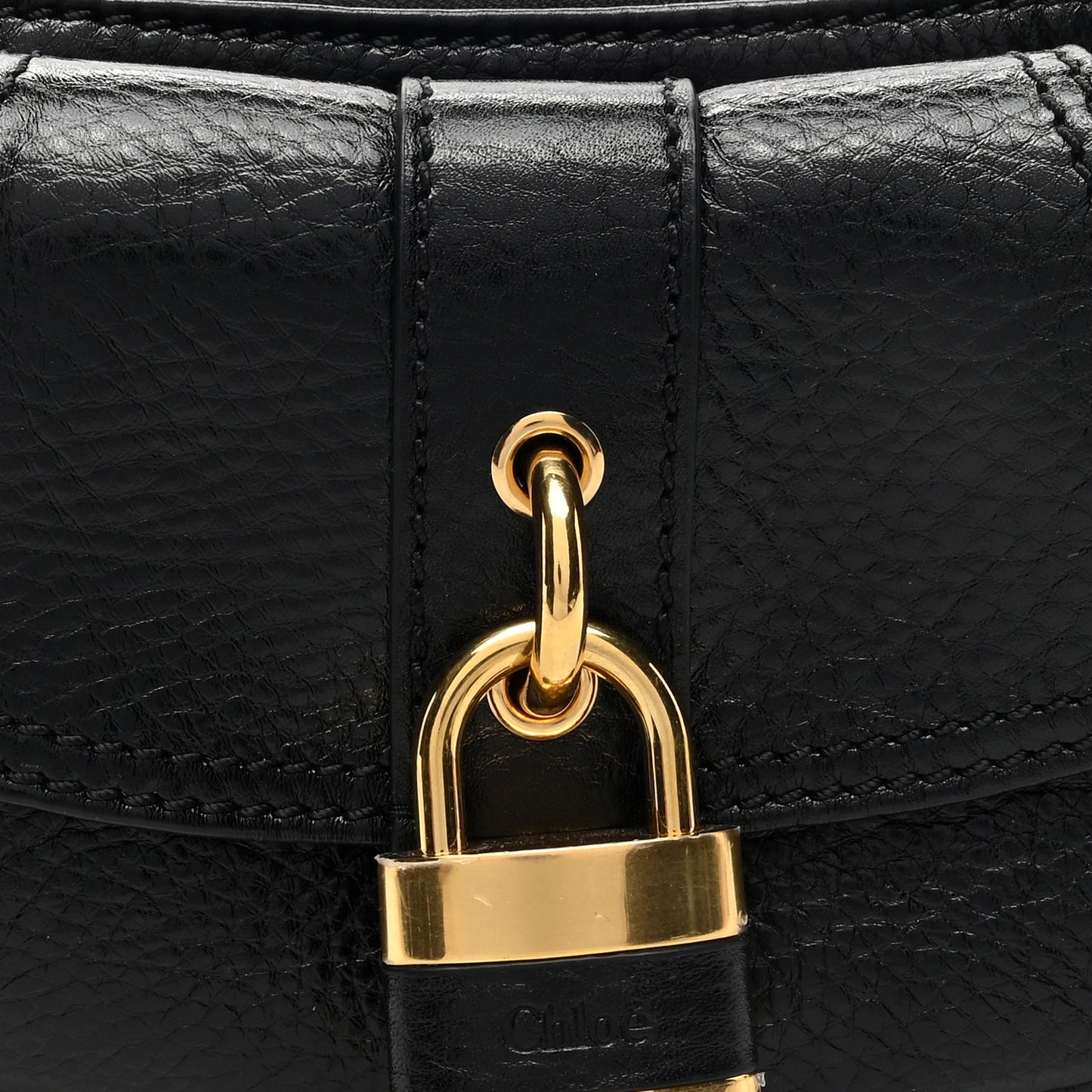 Grained Calfskin The 99 Shoulder Bag Black
