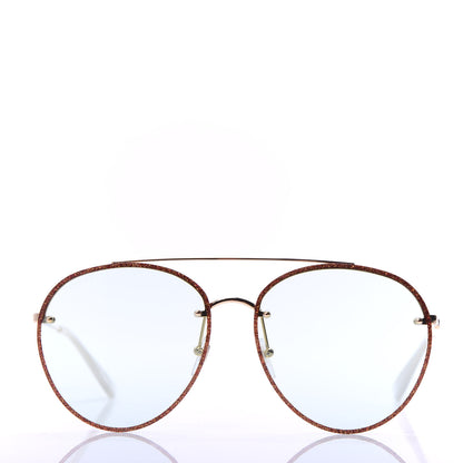 Gucci Glitter Aviator Sunglasses GG0351S Red 2 of 8