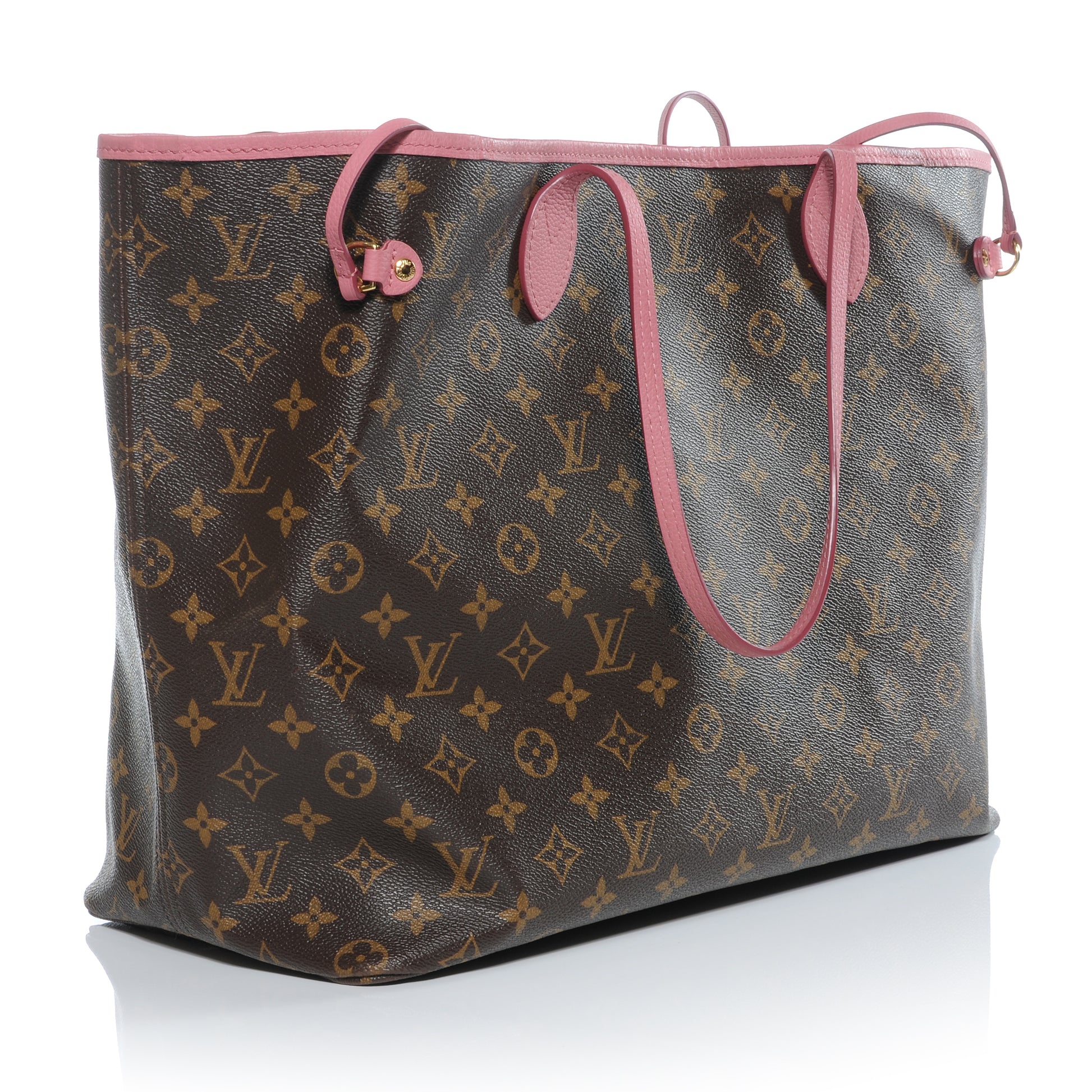 Louis Vuitton Monogram Articles de Voyage Ikat Neverfull GM Rose Velours 3 of 7