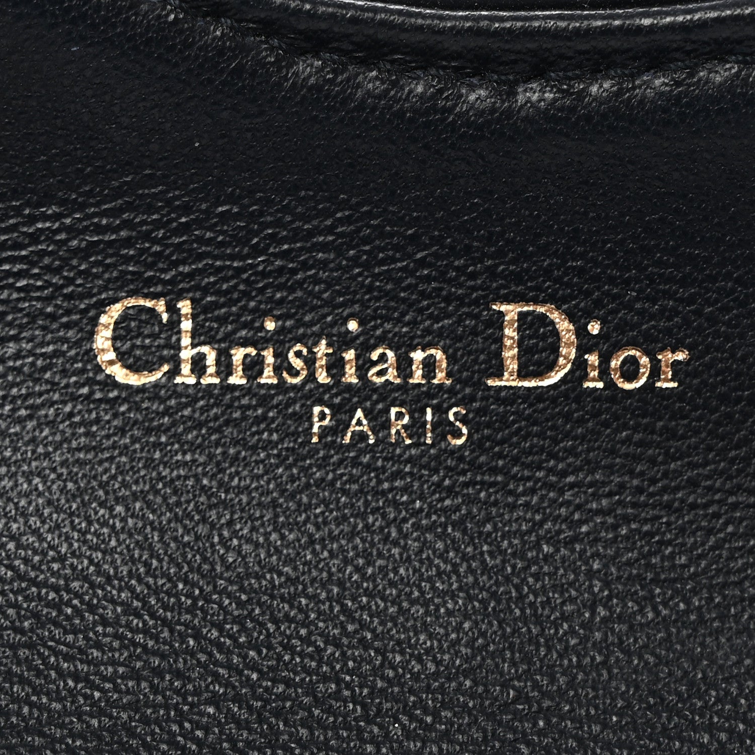 Christian Dior Oblique Saddle Card Holder Blue 6 of 9