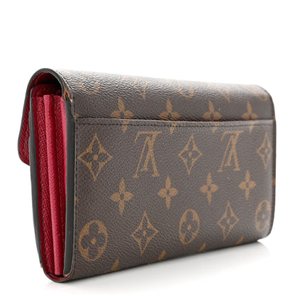 Louis Vuitton Monogram Sarah Wallet NM Fuchsia 3 of 8