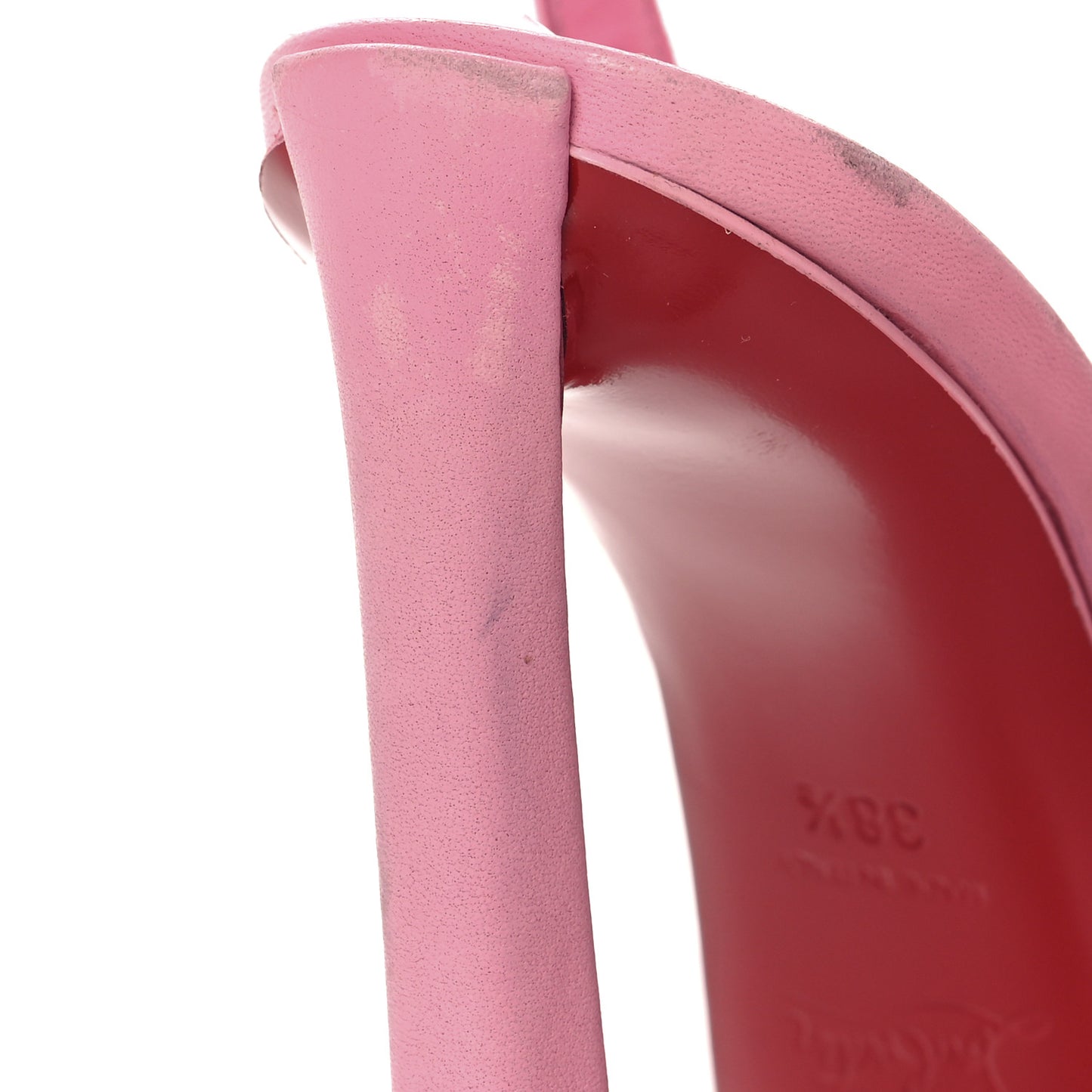 Calfskin Condora Sling 100 Pumps 38.5 Pink