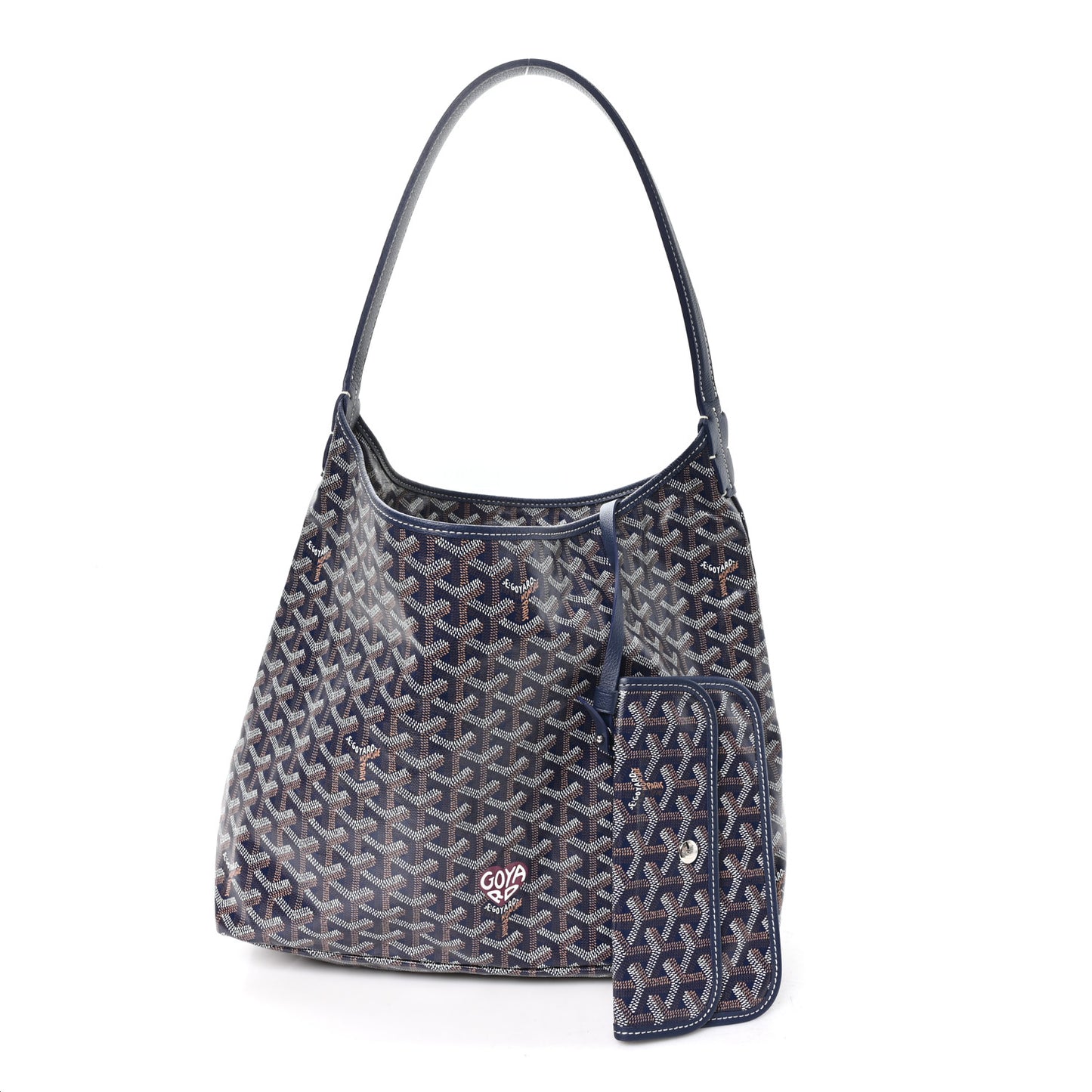 Goyardine Coeur Boheme Hobo Navy Blue