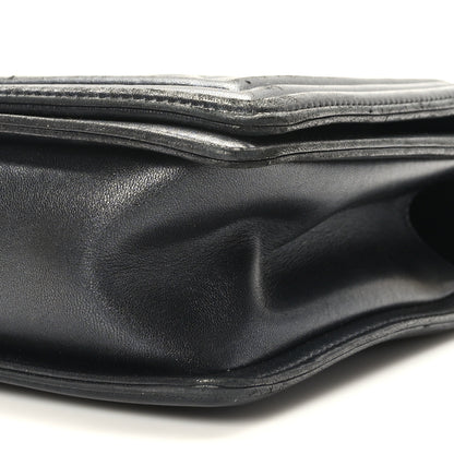 Chanel Lambskin Quilted New Medium Boy Flap Black 9 of 9