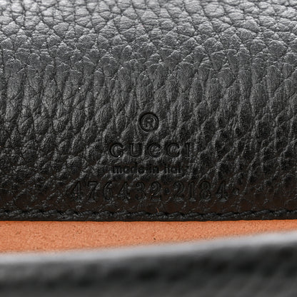 Gucci Calfskin Super Mini Dionysus Shoulder Bag Black 6 of 11