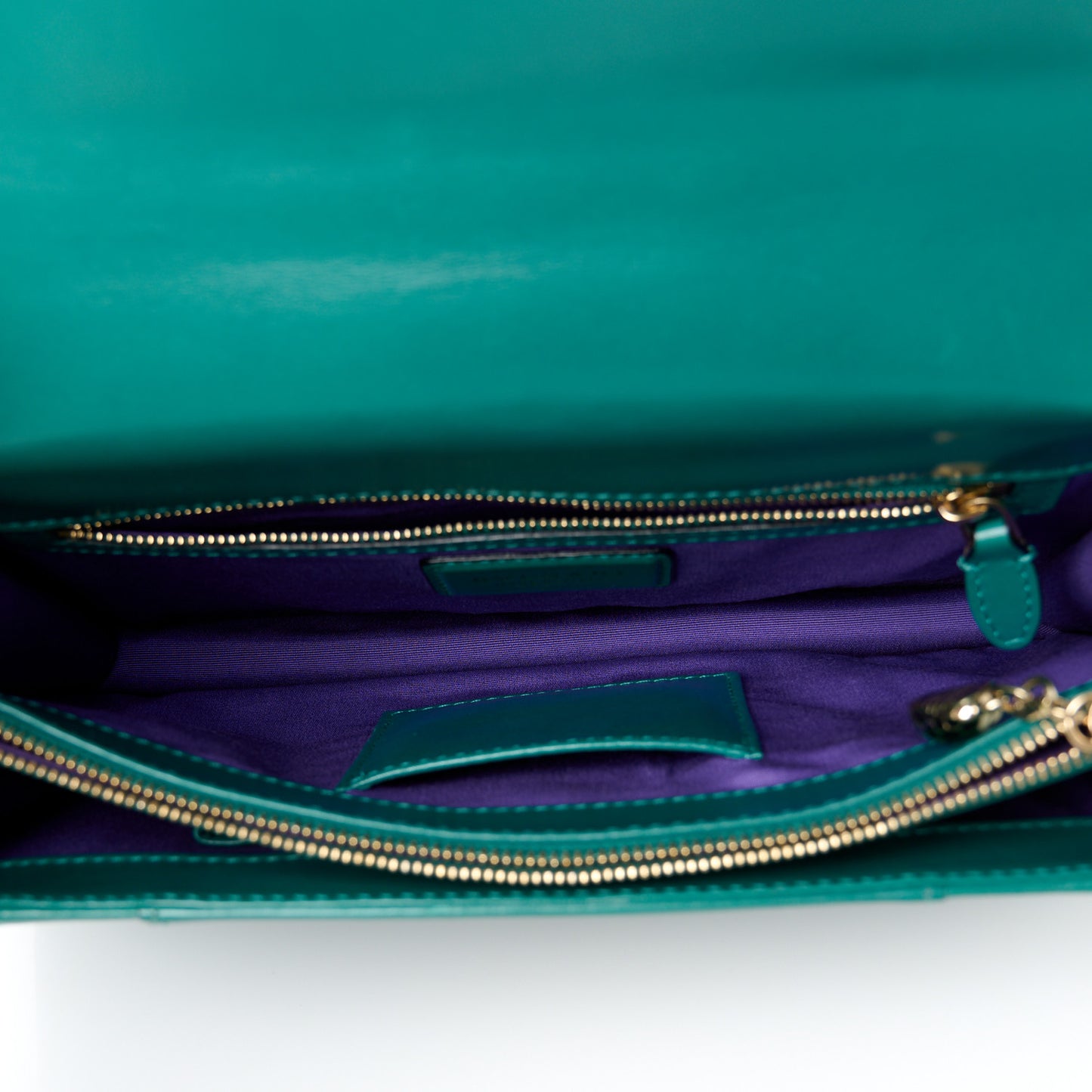 Calfskin Serpenti Forever Shoulder Bag Emerald Green