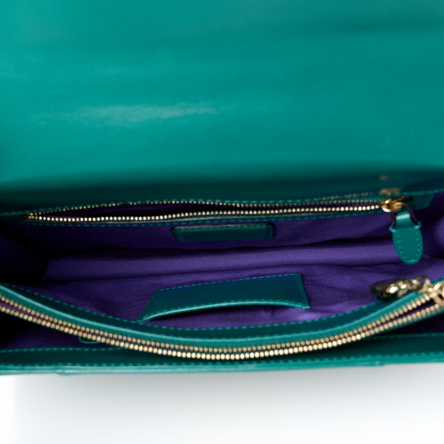 Bulgari Calfskin Serpenti Forever Shoulder Bag Emerald Green 6 of 14
