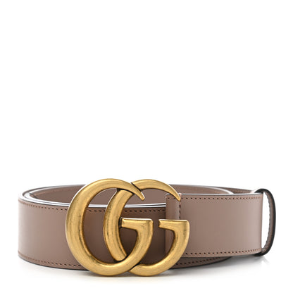 Gucci Calfskin Double G 40mm Belt 85 34 Porcelain Rose 1 of 5