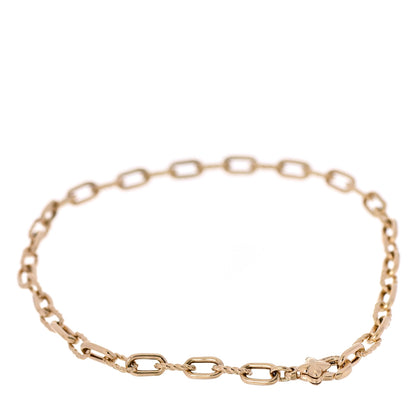 David Yurman 18K Yellow Gold Madison 3mm Classic Chain Bracelet 3 of 5
