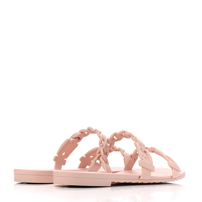 Gucci Rubber Womens Slide Sandals 40 Perfect Pink 3 of 4