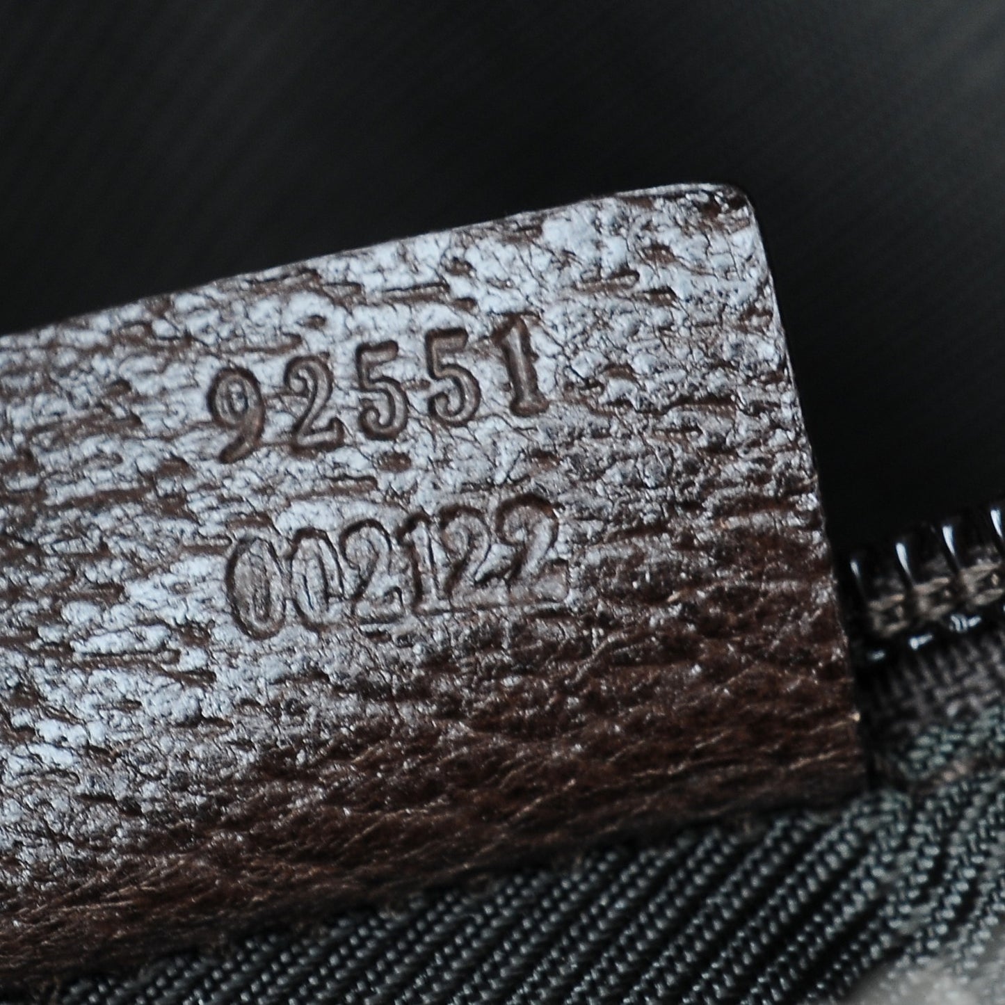 Monogram Messenger Bag Dark Brown
