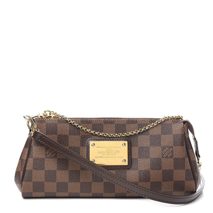 Louis Vuitton Damier Ebene Eva Clutch 1 of 12